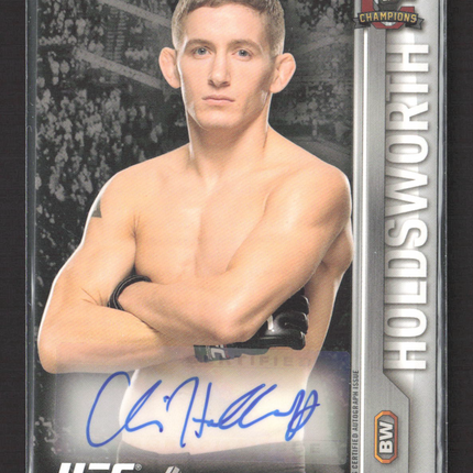 2015 Topps UFC Champions Chris Holdsworth #FA-CH Autograph Card