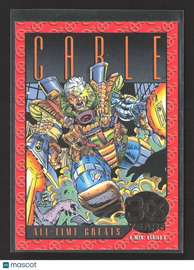 1993 SkyBox Marvel X-Men Series 2 Xavier's Files All-Time Greats #G-1