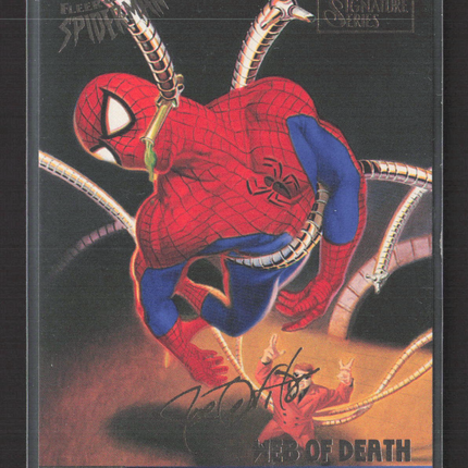 1995 Fleer Ultra Spider-Man Gold Foil Signature Series Joe DeVito #96