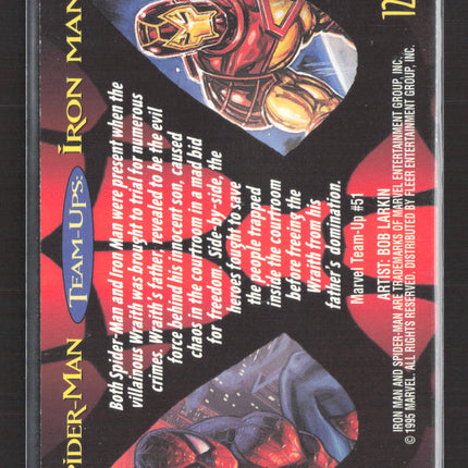 1995 Fleer Ultra Spider-Man Gold Foil Signature Series Bob Larkin #121