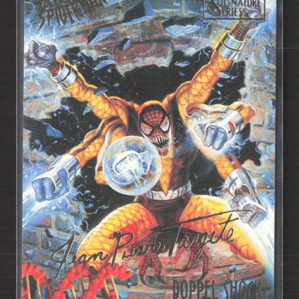 1995 Fleer Ultra Spider-Man Gold Foil Signature Series Jean-Pierre Targete #146