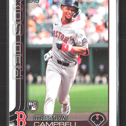 2025 Topps Kristian Campbell #700 RC