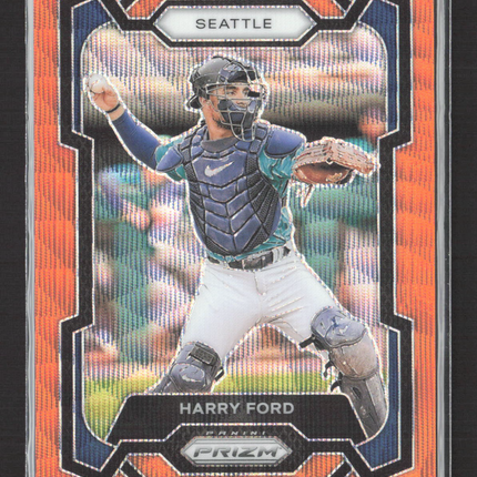 2024 Panini Prizm Harry Ford #261 Orange 23/49