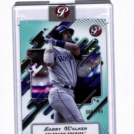 2025 Topps Pristine Larry Walker #113 Teal Refractor /199