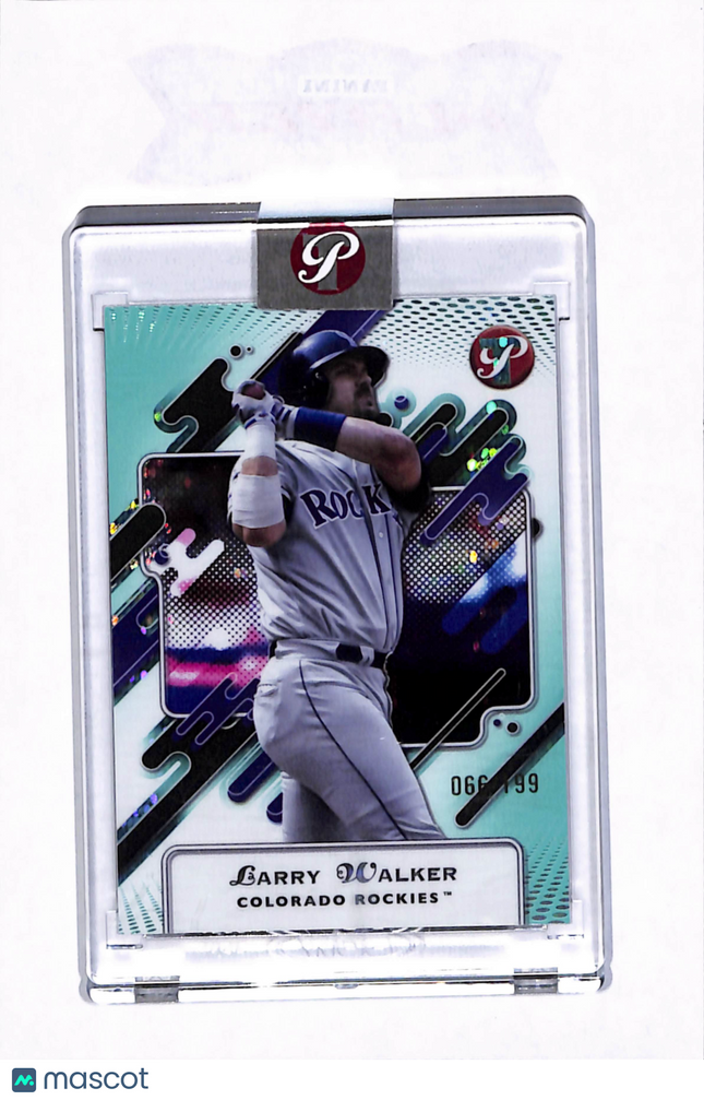2025 Topps Pristine Larry Walker #113 Teal Refractor /199