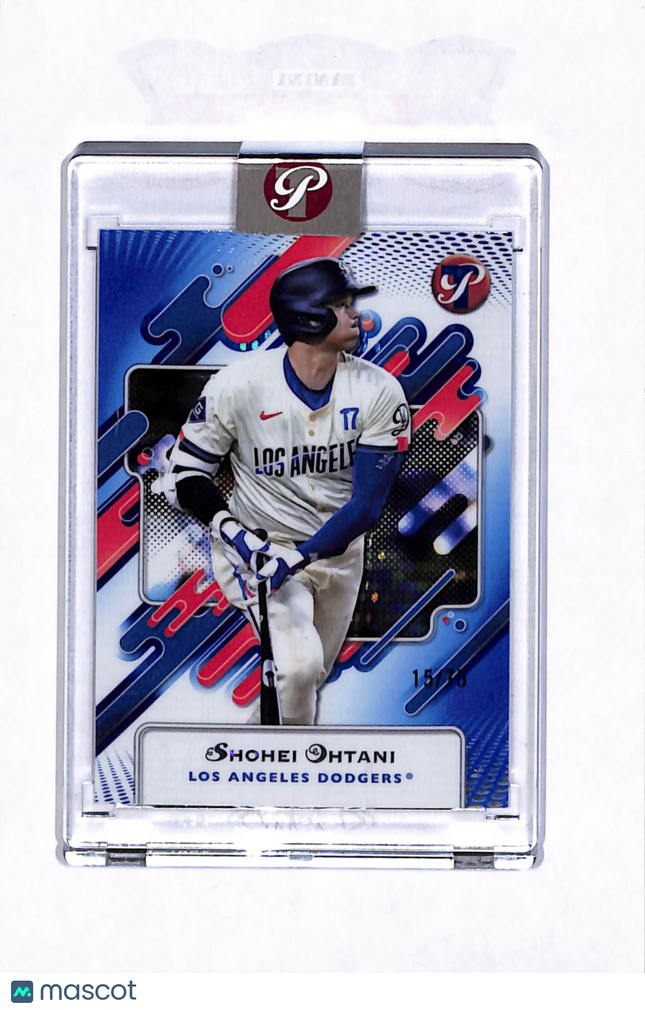 2025 Topps Pristine Shohei Ohtani #160 Blue Refractor /75