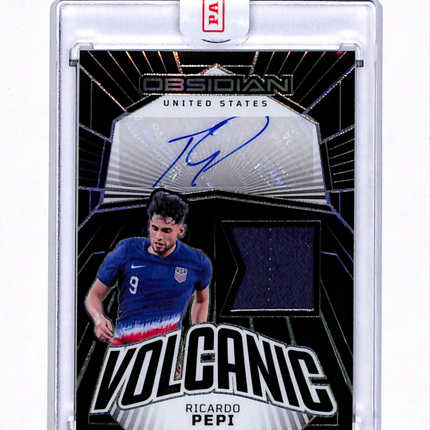 2023 Panini Obsidian Volcanic Ricardo Pepi #VM-RPE Auto relic /99
