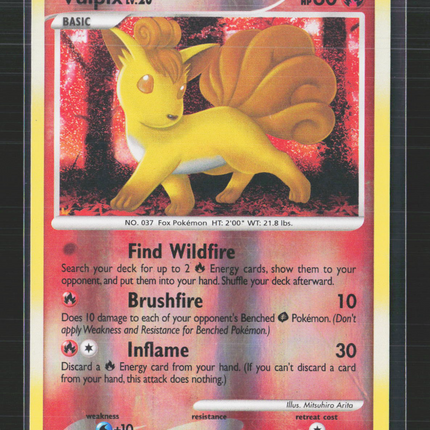 Pokemon 2009 Platinum – Supreme Victors Vulpix #SH6