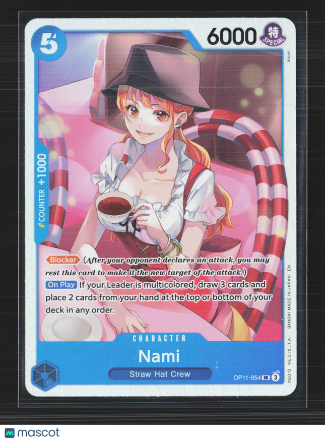 2024 Bandai One Piece Card Game Two Legends Nami OP11-067