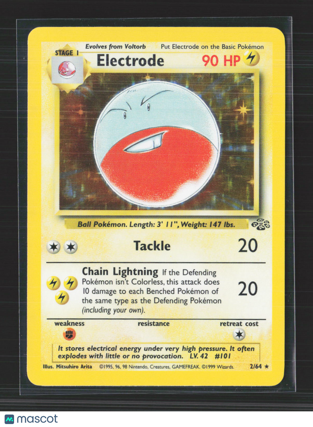 Pokemon 1999 Jungle Electrode #2/64