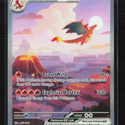 Pokemon 2023 Scarlet & Violet 151 Charizard EX SAR #199/165