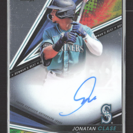 2022 Bowman's Best Jonatan Clase #B22-JC Auto