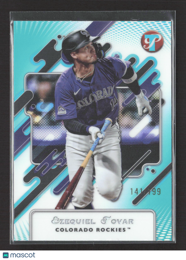2025 Topps Pristine Ezequiel Tovar #131 Teal /199