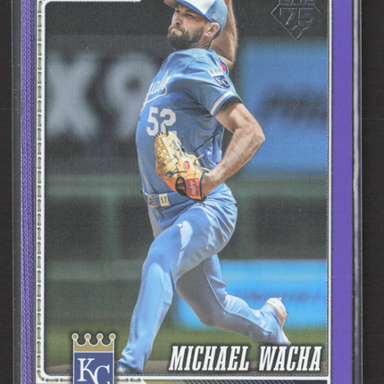 2025 Topps Series One Michael Wacha #190 Purple /250