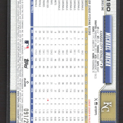 2025 Topps Series One Michael Wacha #190 Purple /250