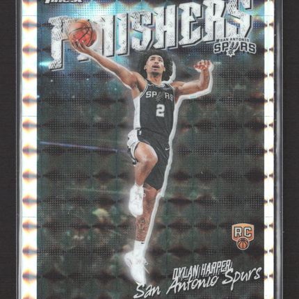 2026 Topps Finest Finishers Dylan Harper #FI-9 RC Geometric