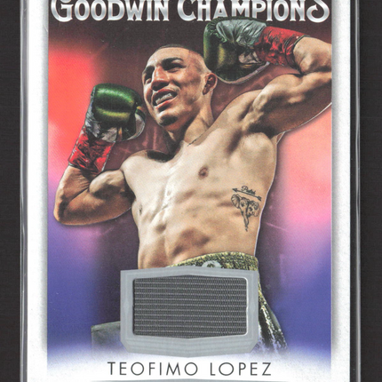 2021 Upper Deck Goodwin Champions Teofimo Lopez #M-TL Memorabilia