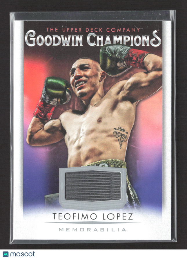 2021 Upper Deck Goodwin Champions Teofimo Lopez #M-TL Memorabilia