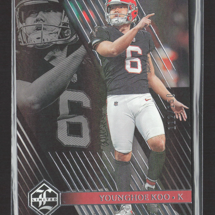 2024 Panini Limited Football Younghoe Koo #7 112/150