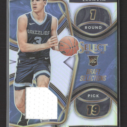 2023 Panini Select Prizm Draft Selections Jake LaRavia #DSM-JL RC Jersey