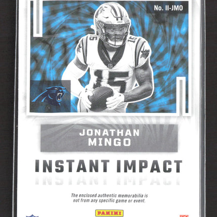 2024 Panini Illusions Instant Impact Jonathan Mingo #II-JMO RC Memorabilia
