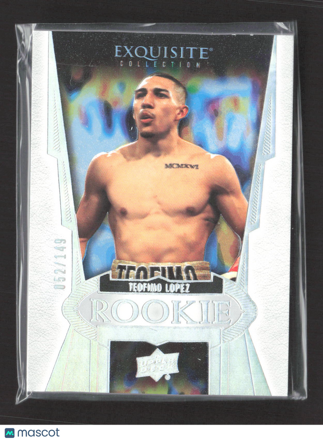 2021 Upper Deck Exquisite Collection Teofimo Lopez #R-LO /149