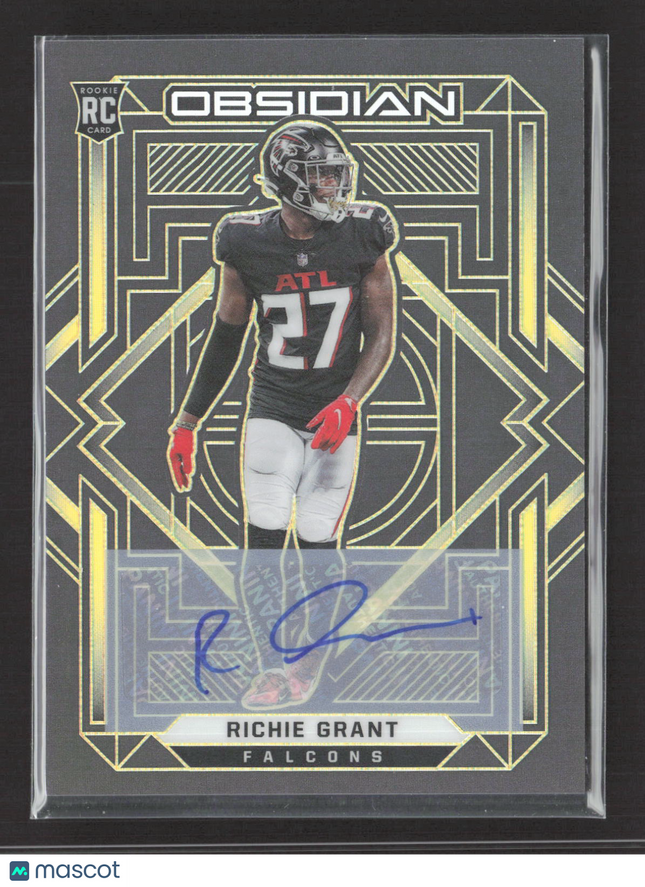 2021 Panini Obsidian Football Richie Grant #178 RC 19/25