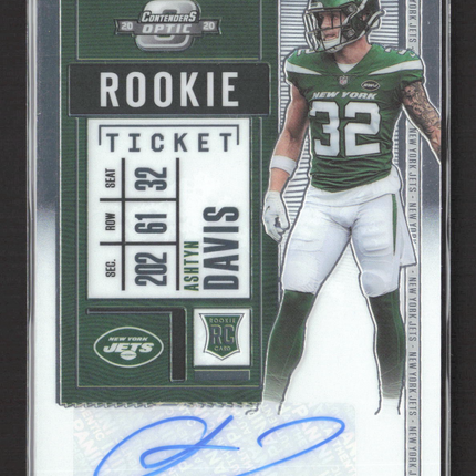 2021 Panini Contenders Optic Ashtyn Davis #179 Auto