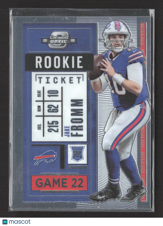 2021 Panini Contenders Optic Jake Fromm #76 RC
