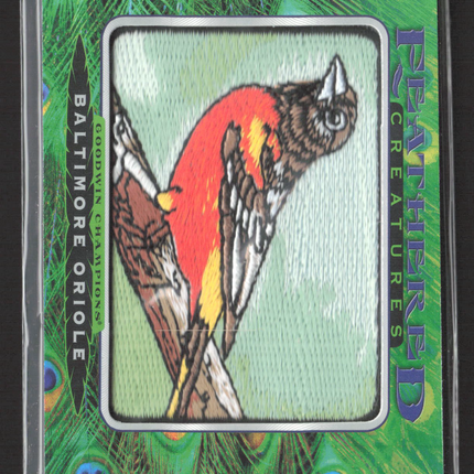 2021 Upper Deck Goodwin Champions Feathered Creatures Manufactured Patch #FC-40