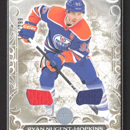 2024 Upper Deck Artifacts Ryan Nugent-Hopkins #98 Gold Material Dual Jersey /299