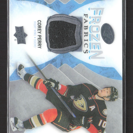 2017 Upper Deck Ice Frozen Fabrics Corey Perry #FF-CP Jersey