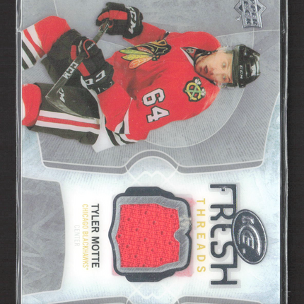 2017 Upper Deck Ice Fresh Threads Tyler Motte #FT-TM Jersey Patch