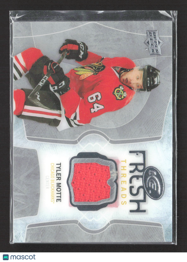 2017 Upper Deck Ice Fresh Threads Tyler Motte #FT-TM Jersey Patch