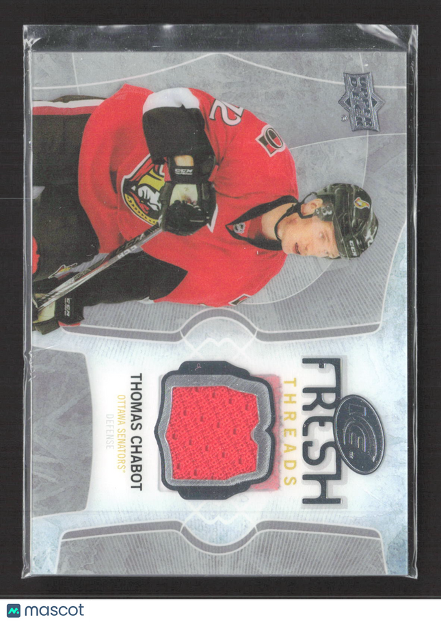 2016 Upper Deck Ice Fresh Threads Thomas Chabot #FT-TC Fresh Threads Jersey