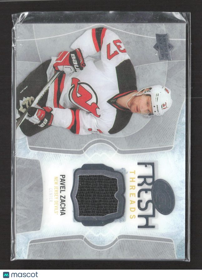 2016 Upper Deck Ice Fresh Threads Pavel Zacha #FT-PZ Memorabilia Jersey