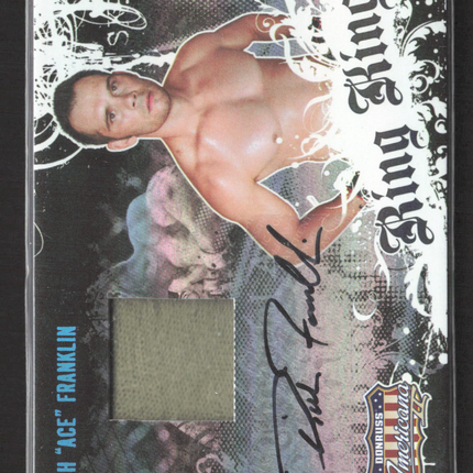 2008 Donruss Americana II Ring Kings Rich Franklin #RK-RF Relic Auto /500