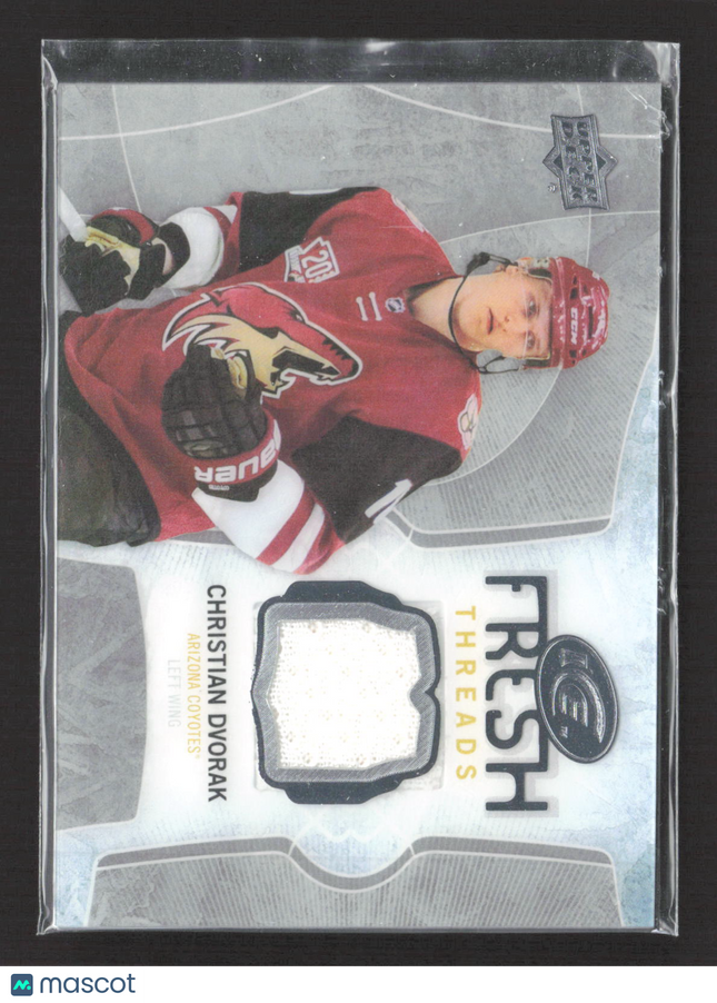2017 Upper Deck Ice Fresh Threads Christian Dvorak #FT-CD Memorabilia Jersey