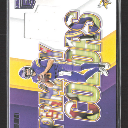 2020 Panini Donruss Elite Primary Colors Kirk Cousins #PC-KC Jersey
