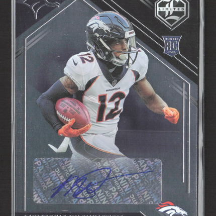 2023 Panini Limited Montrell Washington #233 RC Auto