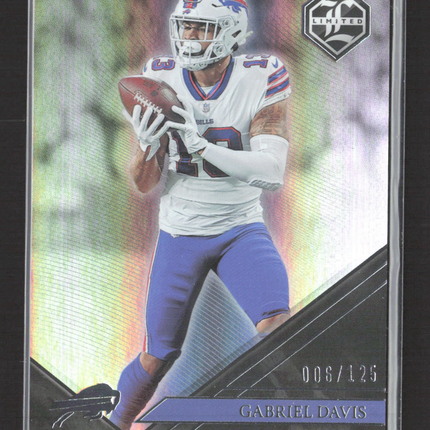 2023 Panini Limited Football Gabriel Davis #14 006/125