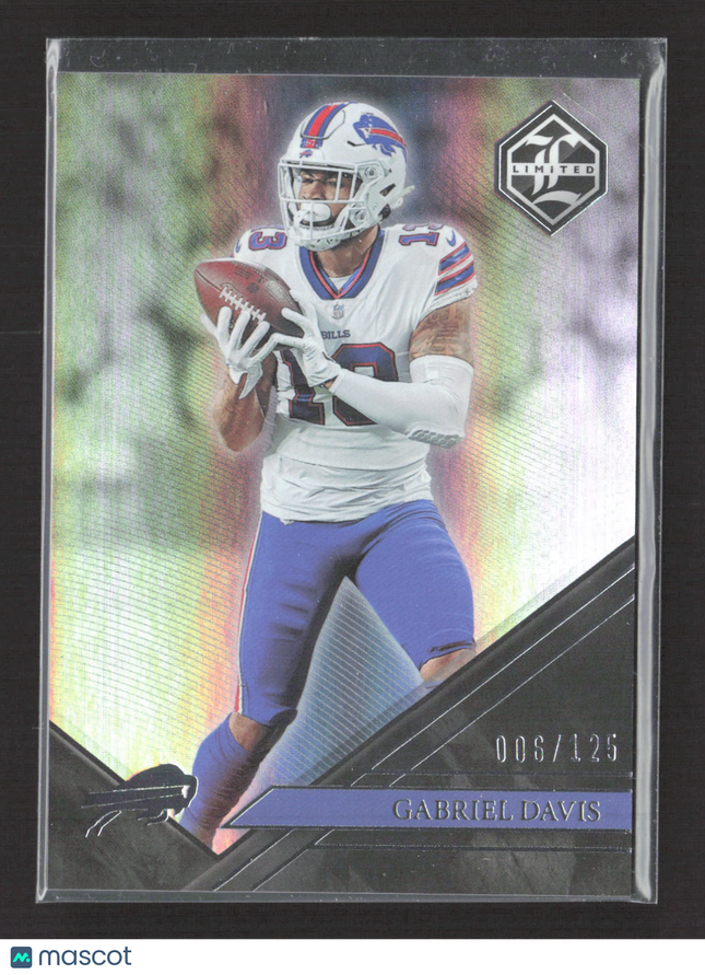 2023 Panini Limited Football Gabriel Davis #14 006/125