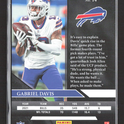 2023 Panini Limited Football Gabriel Davis #14 006/125