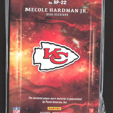 2019 Panini Origins Mecole Hardman Jr. #RP-22 Jersey 019/199