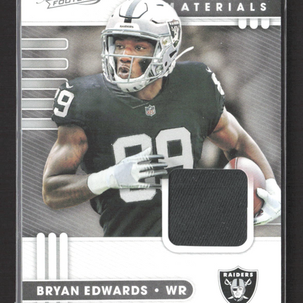 2020 Panini Absolute Football Rookie Materials Bryan Edwards #29 Jersey
