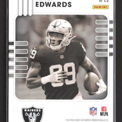 2020 Panini Absolute Football Rookie Materials Bryan Edwards #29 Jersey