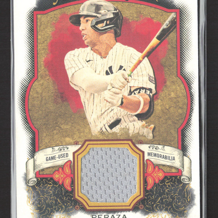 2024 Topps Allen & Ginter Oswald Peraza #AGR-OPE Game-Used Jersey