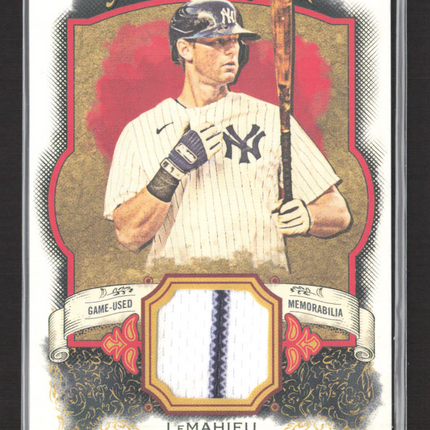 2024 Topps Allen & Ginter DJ LeMahieu #AGR-DL Game-Used Jersey