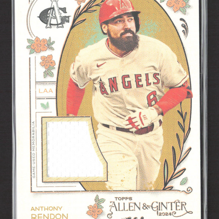 2024 Topps Allen & Ginter Anthony Rendon #AGR-ARE Game-Used Memorabilia