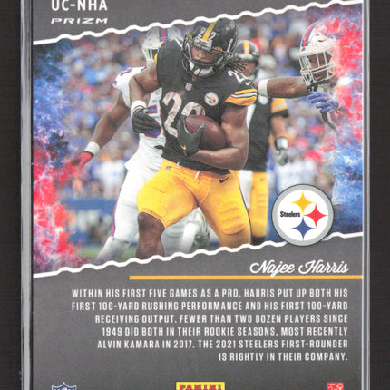 2022 Panini Contenders Optic Prizm Najee Harris #UC-NHA RC